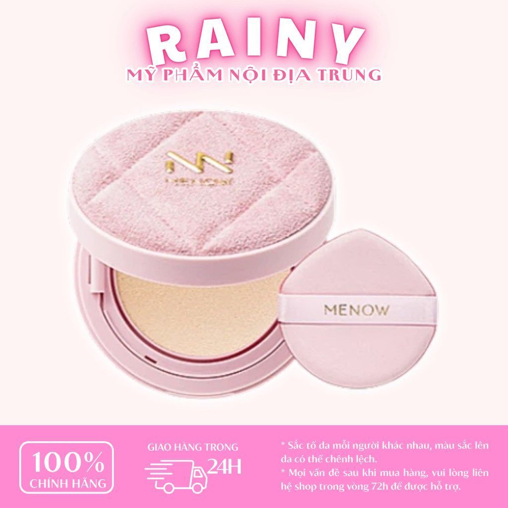 [MENOW] Phấn nước Cushion Menow Light Makeup Pink Series 12g