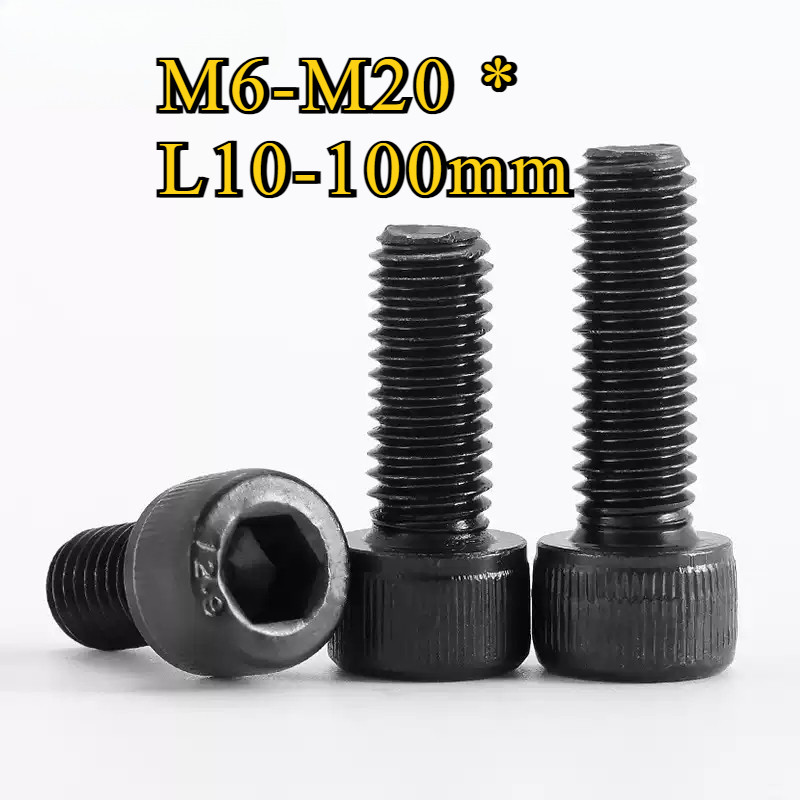 Bulong lục giác đầu trụ Cấp 12.9 Cường Độ Cao ren bước mịn/ren bước nhỏ M6 / M8 / M10 / M12 / M14 / 