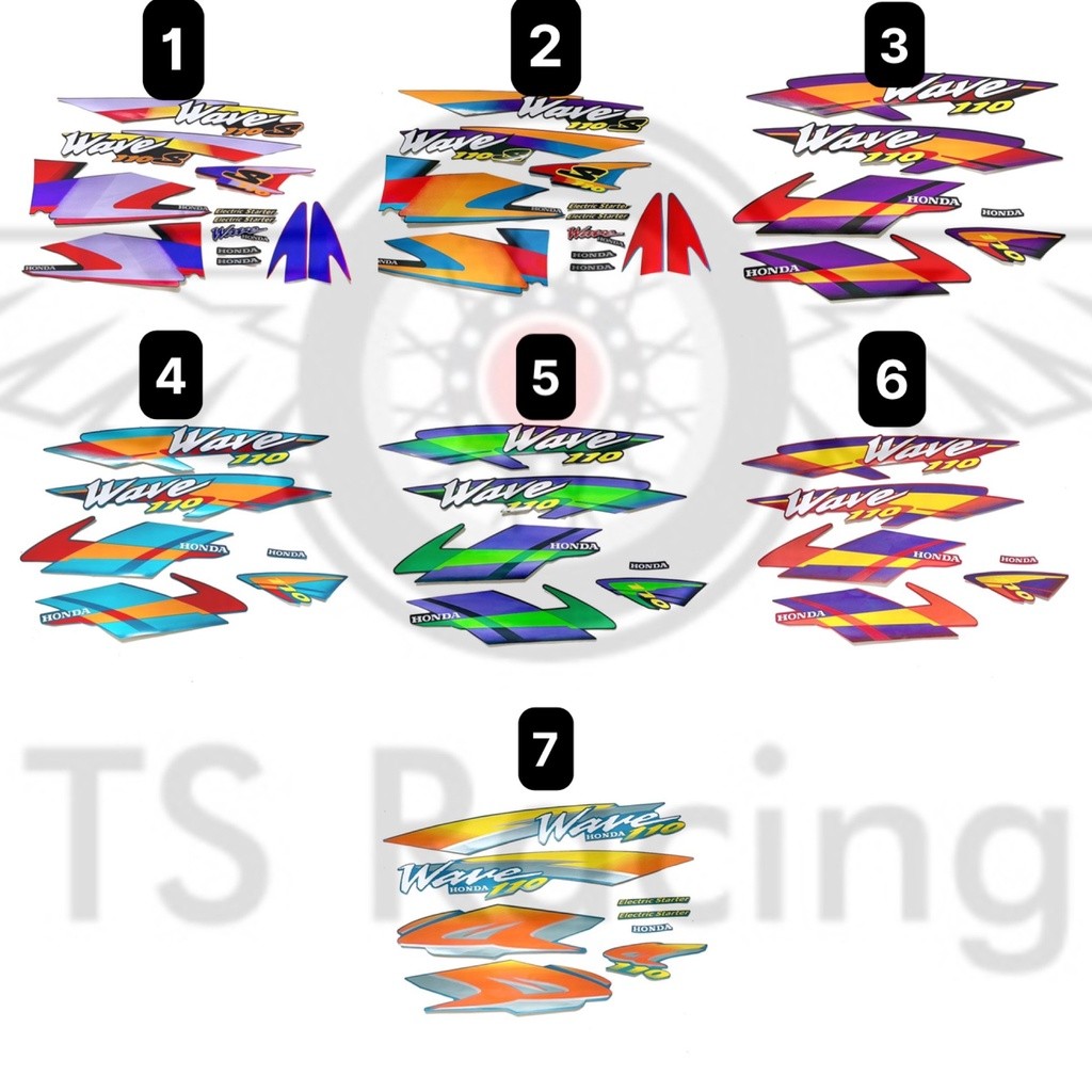 Tem wave thái 110 - wave alpha - wave nhỏ