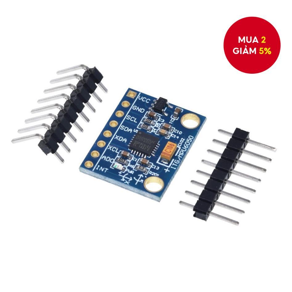 Cảm biến GY-521 MPU-6050 MPU6050 Module 3 trục con quay hồi chuyển + Module gia tốc 3 trục mới
