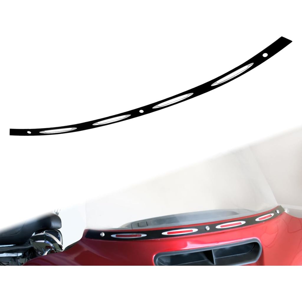 Viền Kính Chắn Gió Xe Máy Phù Hợp Cho Harley Lưu Diễn Electra Glide Street Glide Trike FLHTC FLHTCU 