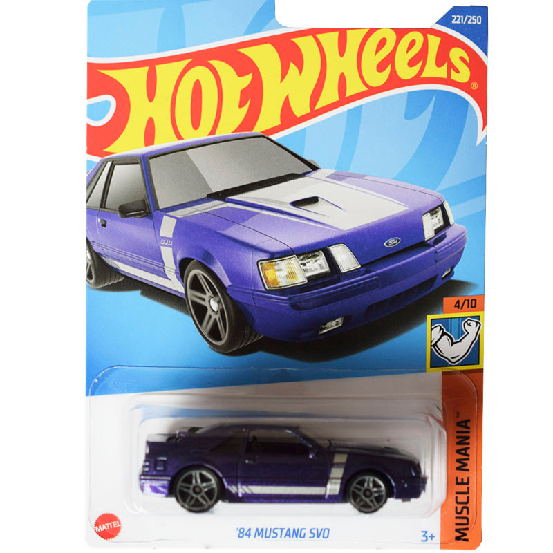 HotWheels HotWheels HotWheels Ford MUSTANG SVO Blue 84 MUSTANG SVO 221 22M