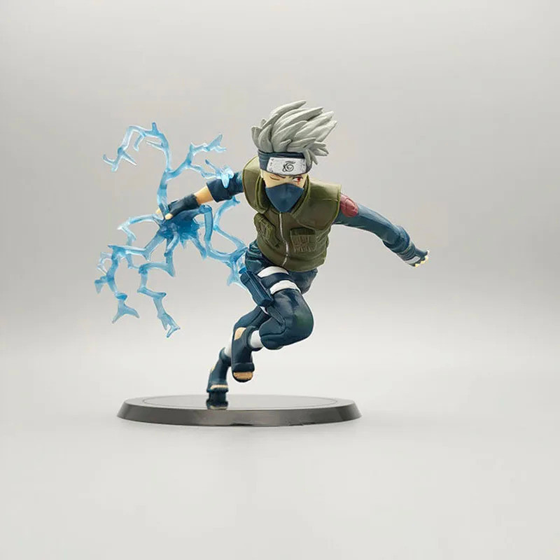 Naruto Anime Hình Kakashi Chidori Raisetsu Nhân Vật Hành Động 15CM Pvc Mẫu Trang Trí Quà Tặng Trẻ Em