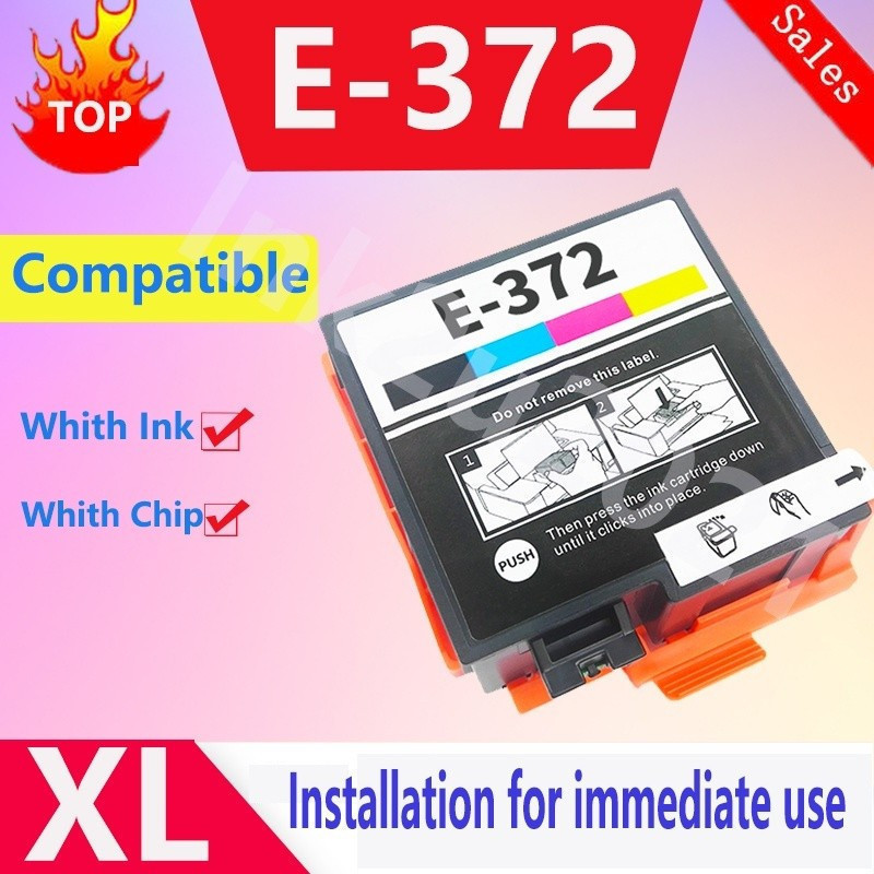 Hộp mực Epson 372 tương thích T372 T3720 Hộp mực màu cho Pm-520 Pm520