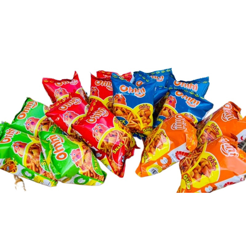 Combo 30 gói bánh bim bim que Ohihi ( gói 8g).