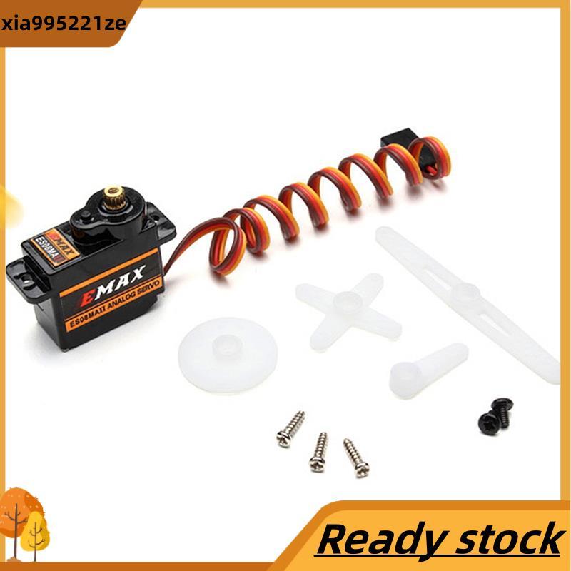 ByRC FPV FPV Drone Racing cho RC Plane 12g ES08MA II Mini Metal Gear Analog servo Mini Kim Loại Kỹ T
