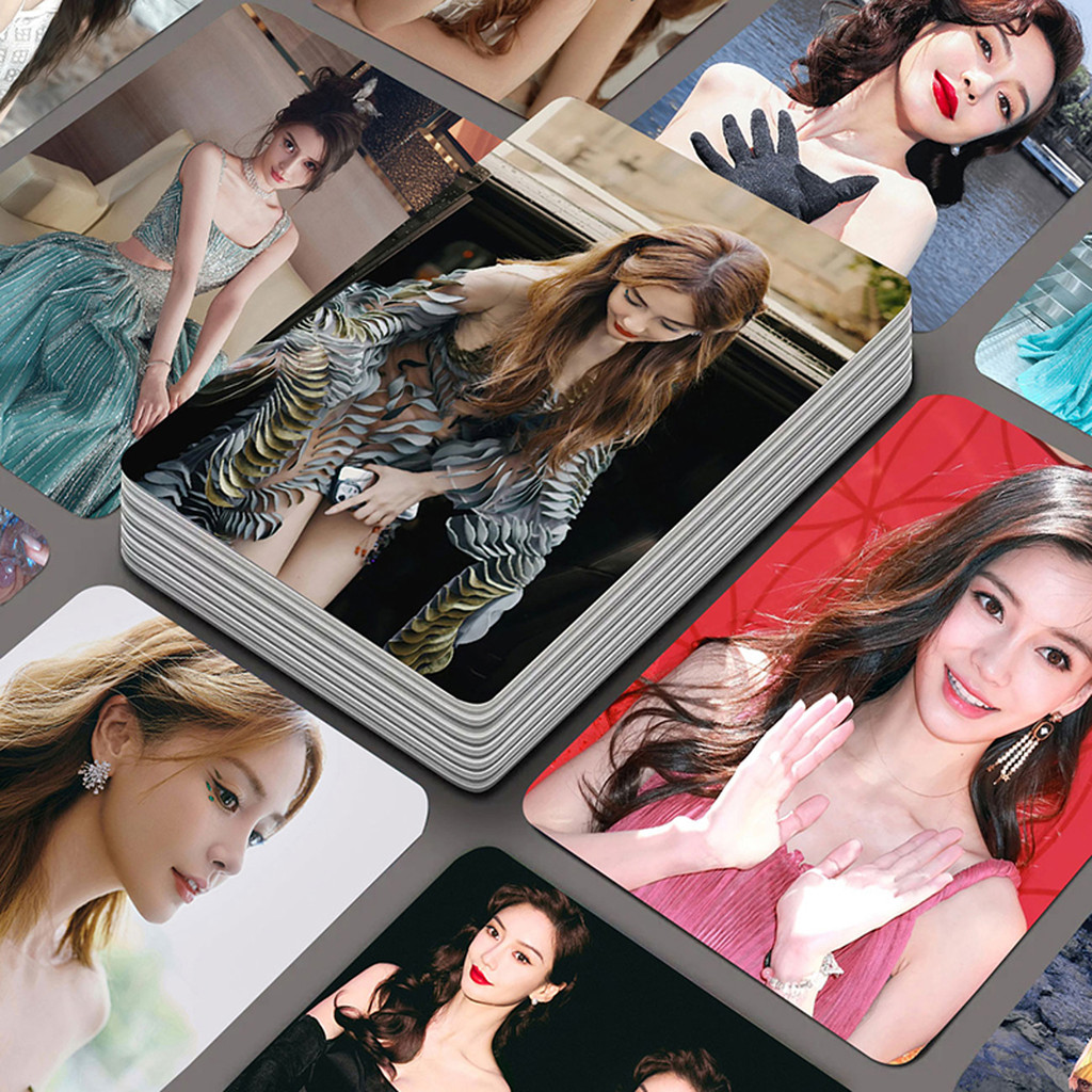 Angelababy Yang Ying Gaoyan Photocard 55 Miếng Sao Hàng Hóa Polaroid Ảnh Tự In Photocard LOMO Thẻ