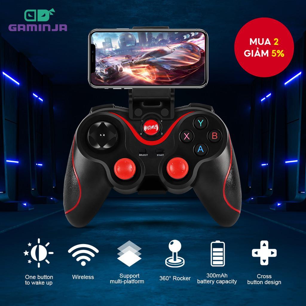 Bộ điều khiển game không dây BT cho PC, joystick chơi game cho Android/TV Box/PS3/Tablet PC MG09
