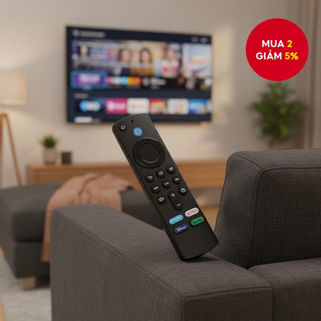 Điều khiển giọng nói L5B83G (Thế hệ thứ 3) cho Amz Smart TV Stick (Lite, 4K, 4K Max, 2nd Gen, 3rd Ge