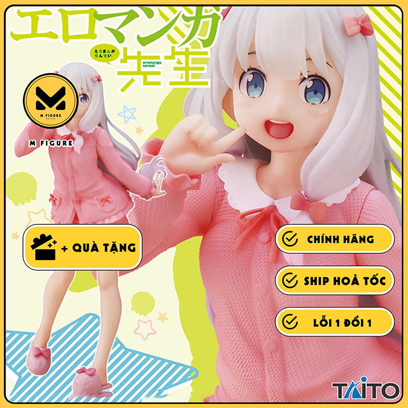 MÔ HÌNH Eromanga Sensei - Izumi Sagiri - Coreful Figure - Room Wear Ver. (Taito)FIGURE CHÍNH HÃNG