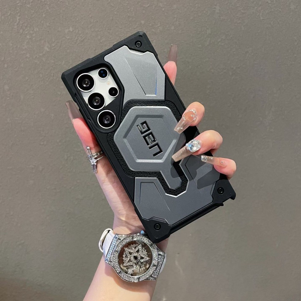 Thích hợp cho Samsung Galaxy S25 S24 Ultra S23 S25 Plus S24 FE Ultimate Kevlar Họa Tiết UAG Ốp lưng,