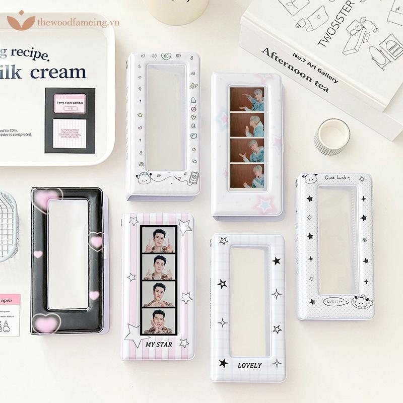 Thewoodfameing Star Photo Booth Frames - Photo Booth Album Cho Dải Ảnh 2x6 Inch Album Cưới 2 X 6 Boo