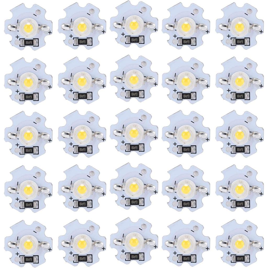 Bóng đèn LED Chip Hyuduo 1 Watt 5 Volt, Nguồn sáng cao 200 với tấm nhôm cho các ứng dụng đèn pha, Gó