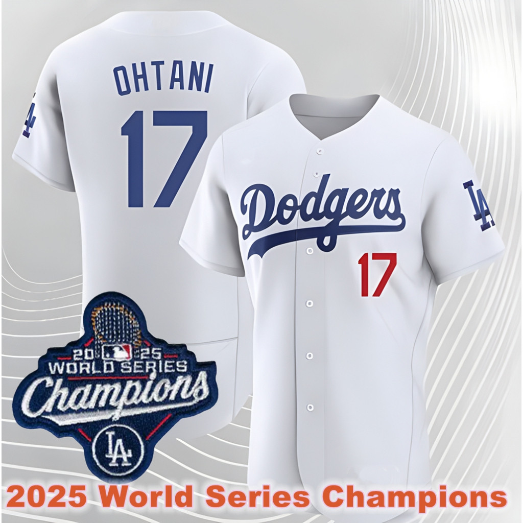 Jersey Bóng Chày Shohei Ohtani Los Angeles Dodgers Màu Trắng