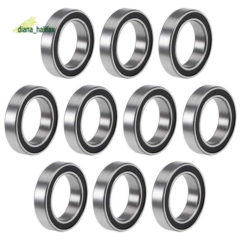 10 CÁI 6701- 12X18X4 mm Vòng bi rãnh sâu kín cao su thu nhỏ