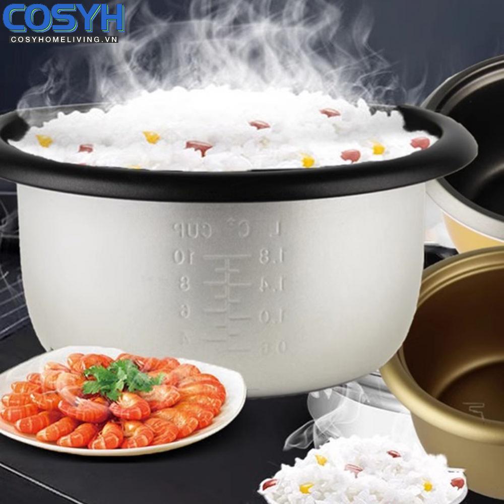 <cosyh>Cooker Inner Pot 1.5/2L Aluminum Alloy Cooking Container Pot Brand New