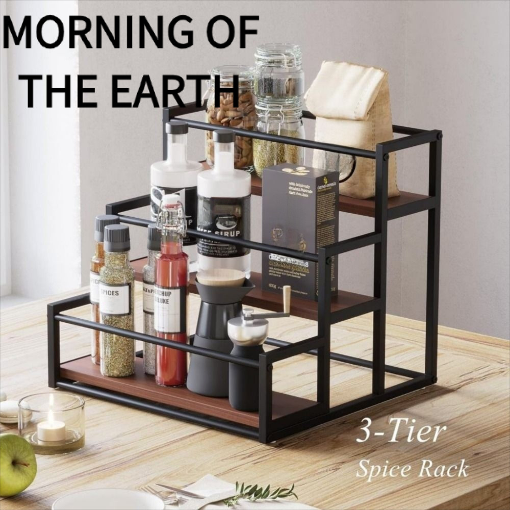 MORNING OF THE Coffee Syrup Rack, Giá đỡ chai tiết kiệm không gian Giá đựng rượu vang, Giá đựng gia 