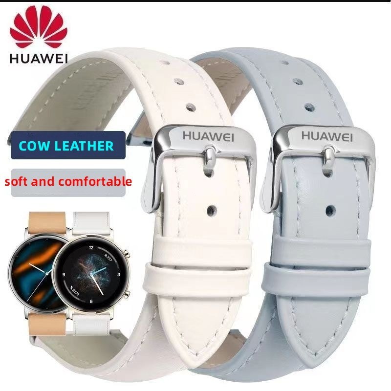 For Huawei  GT3 43mm GT4 46mm GT5 Pro 42mm phù hợp cho đồng hồ Huawei GT2e GT2 Pro GT Runner dây da 20mm 22mm đồng hồ thông minh vinh quang thể thao giấc mơ kinh