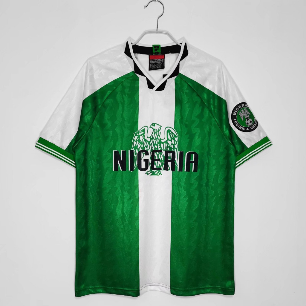 #NGR 1996 Sân nhà sân khách Retro Soccer Jersey Bóng đá #OKOCHA