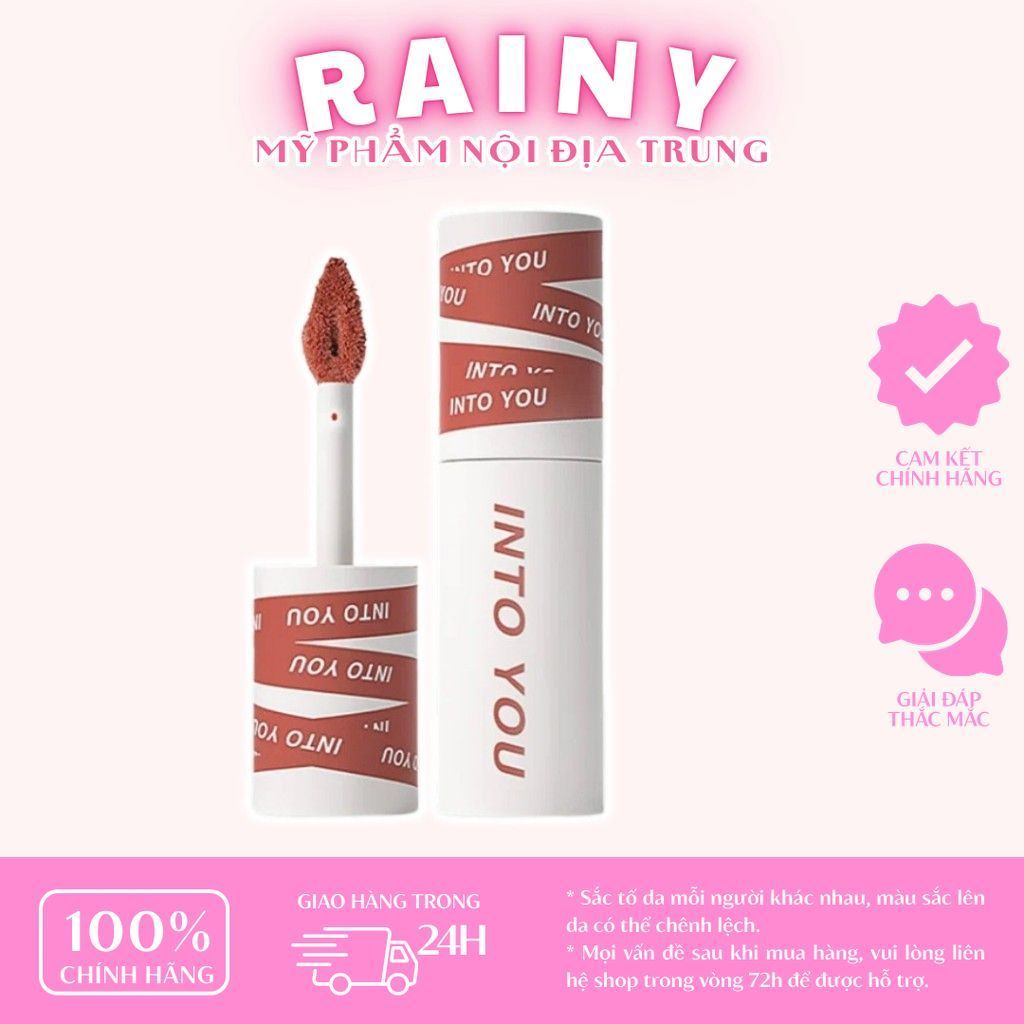 [INTO YOU] Son kem lì Into You Shero Super Matte Lip & Cheek Mud 2g