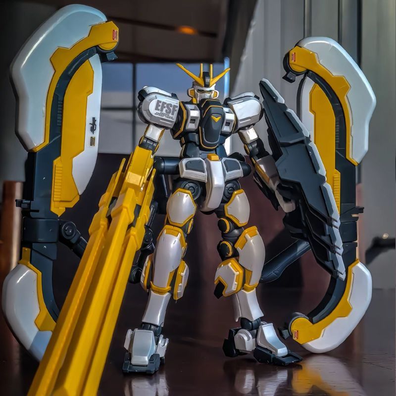 Trẻ Em Khối Xây Dựng Đồ Chơi Gundam HG 1 / 144 Atlas Thunder Universe RX-78AL Atlas Lắp Ráp Mô Hình 