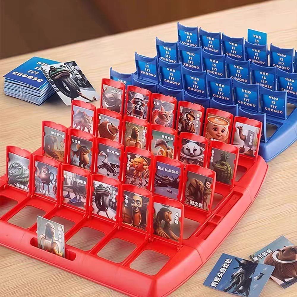 Brainrot Guess Who I Am Game Puzzle Card Game