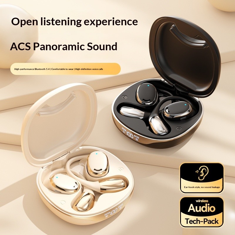 Tai nghe Bluetooth M70 Tai nghe không dây mạ điện móc tai OWS