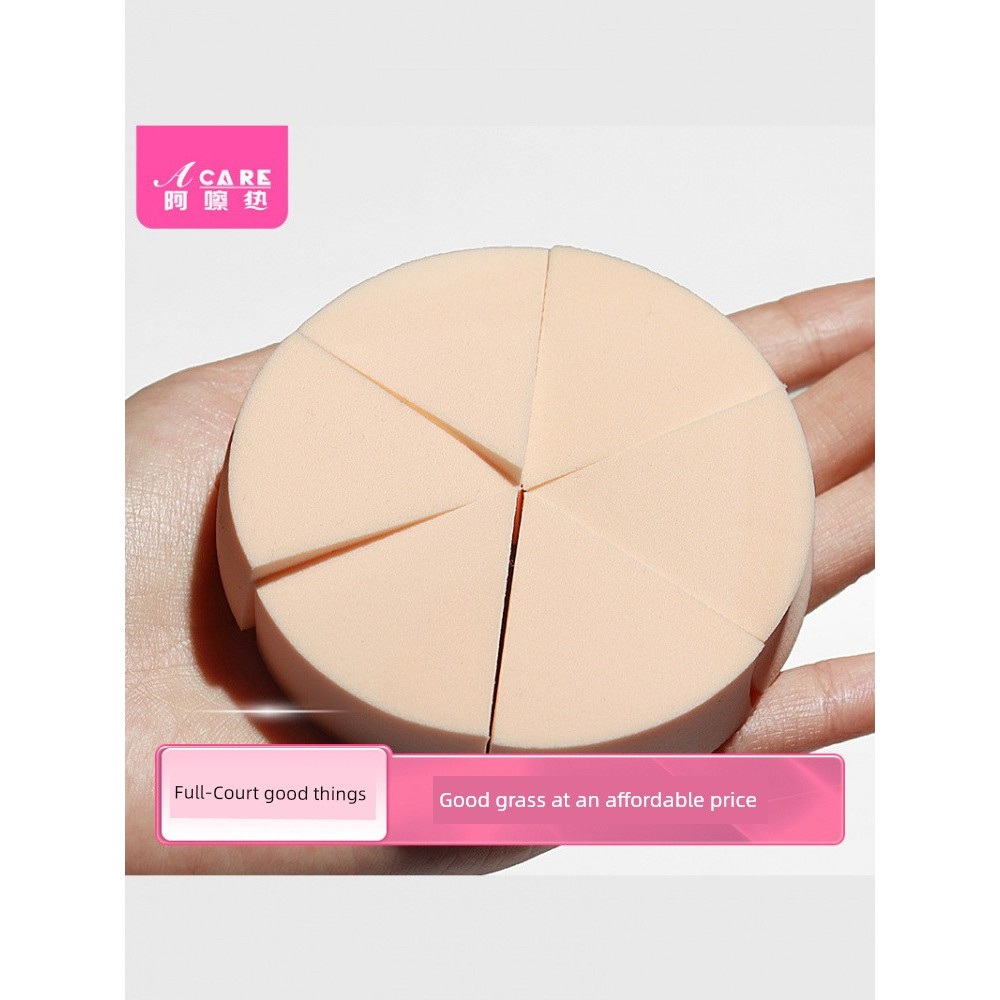 Puff A1p-Trangle Puff Sponge Da Làm Đẹp Trứng Trang Điểm Nghệ Sĩ Ảnh Studio Chuyên Dụng Trang Điểm B
