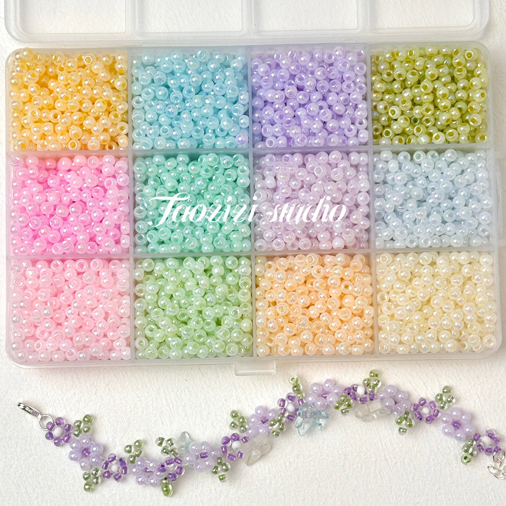 Vòng Tay và Vòng Cổ DIY từ Ngọc Trai Bão Hoà Thấp và Thủy Tinh Bóng