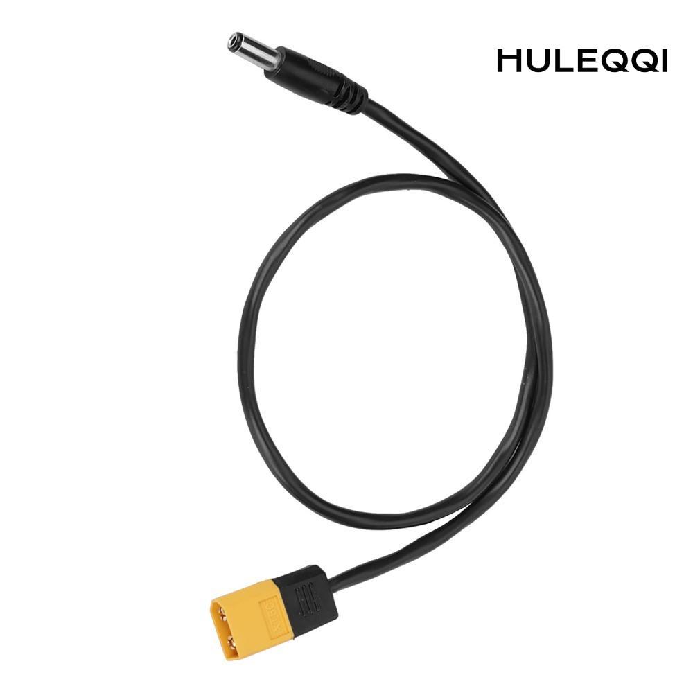 Cáp đạn nam HULEQI XT60, Cáp XT60 sang DC5525 DC 5.5 x 2.5mm XT60 sang DC5525, Cáp chuyển đổi nam sa