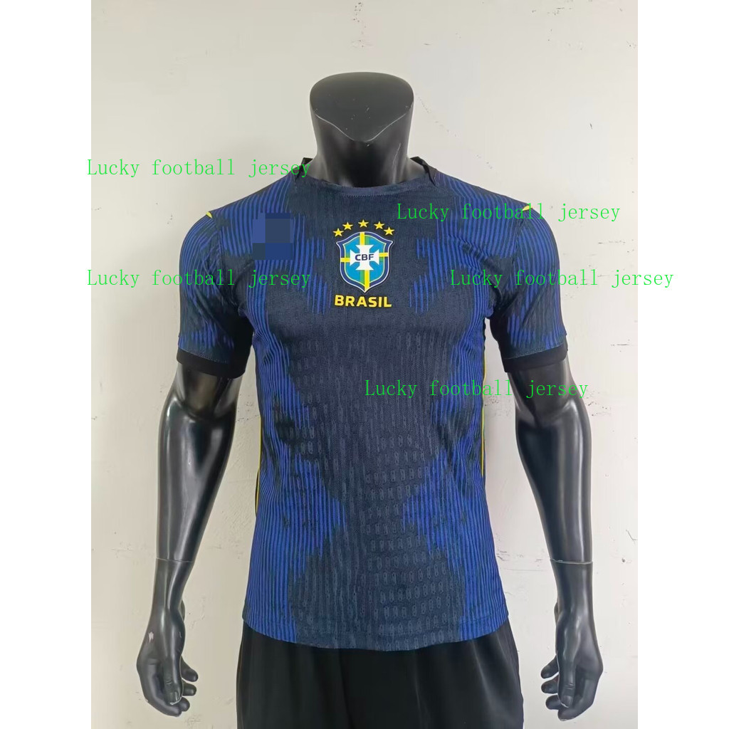 Áo Thun Bóng Đá Mới Của Đội Brasil Sân Khách