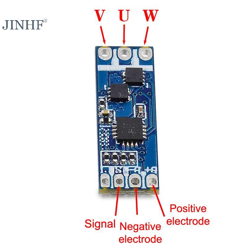 JINHF 1S-2S 6A Micro Brushless Motor Driver Board Ổ đĩa điều chỉnh điện cho 1104 1106 1306 1407 1503