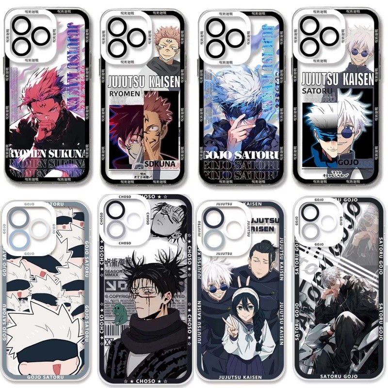Jujutsu Kaisen Gojo Satoru Ốp Lưng Dành Cho Samsung Galaxy S26 Ultra S26 S25 Plus Ultra S25 FE A57 A