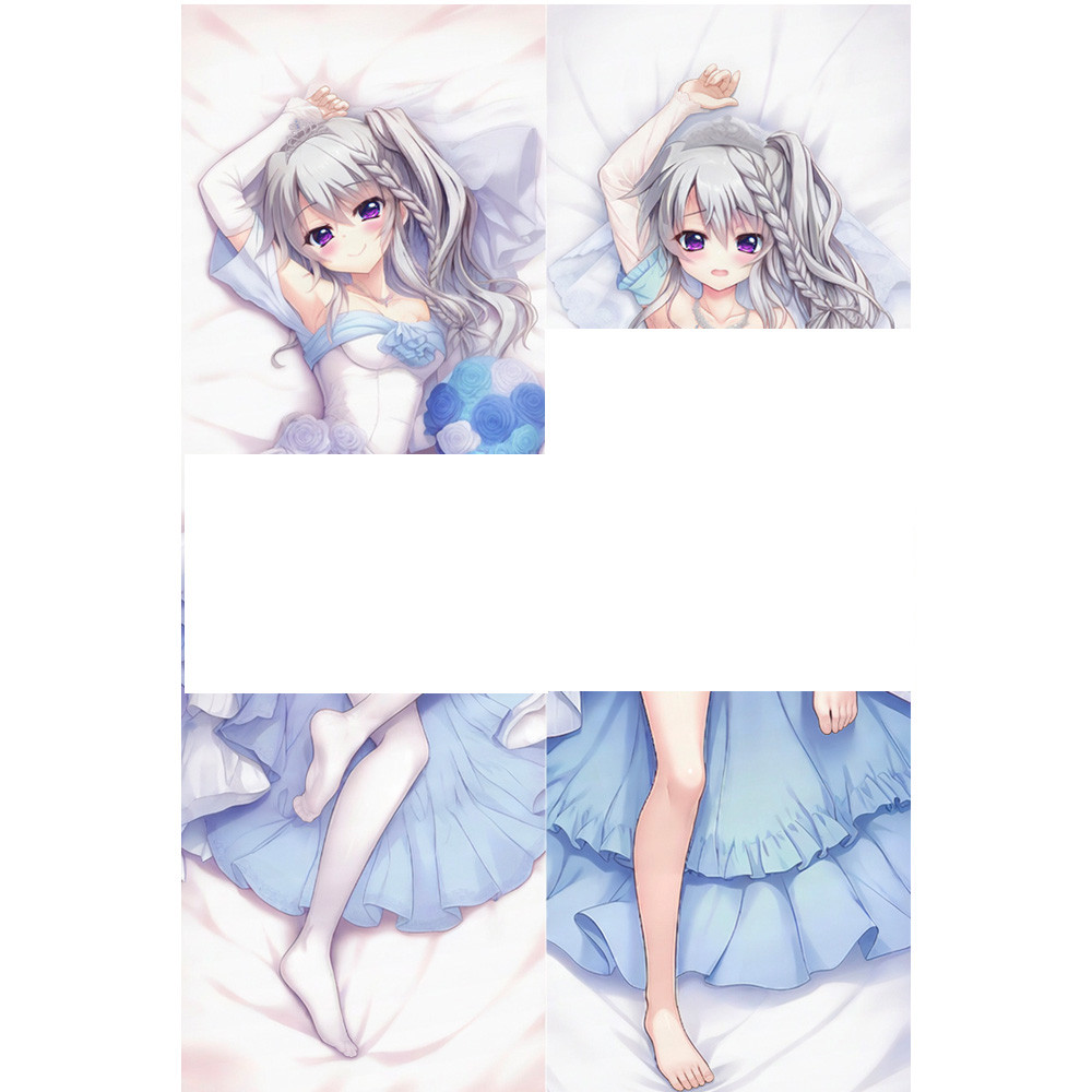 9-nine Niimi Sora Anime Dakimakura Gối 50 * 150cm