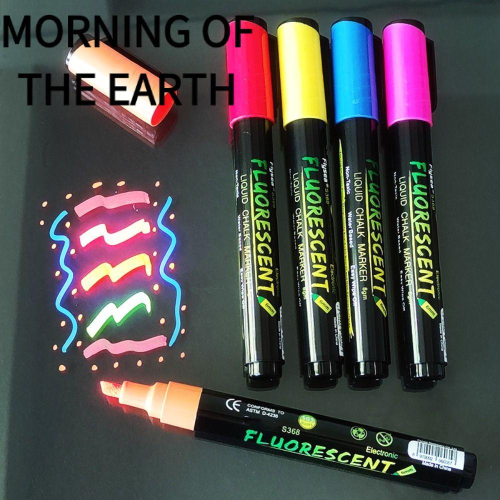 MORNING OF THE Liquid Chalk Marker Pen, Bút bảng trắng nghệ thuật cửa sổ kính có thể xóa được, Bảng 