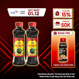  Combo 2 Nước Tương Tam Thái Tử Nhất Ca 500ml 