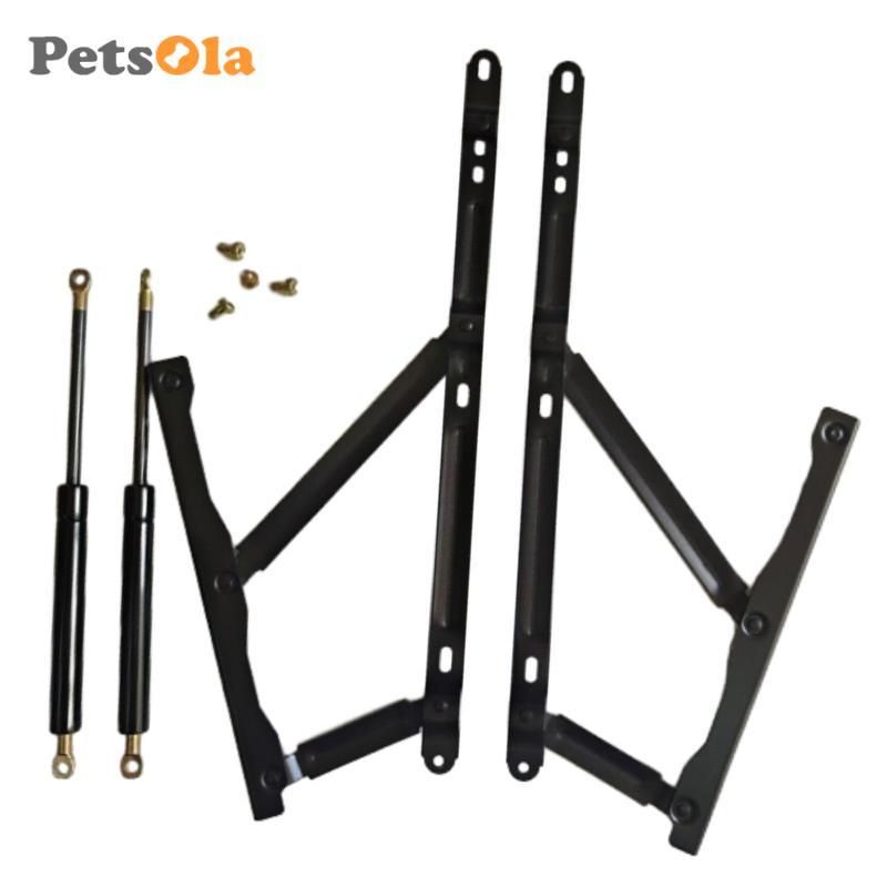 2x Nâng Lên Lưu Trữ Giường Bản Lề Phù Hợp Với Giường 1.5x2M Cơ Chế Nâng Giường Lò Xo Gas