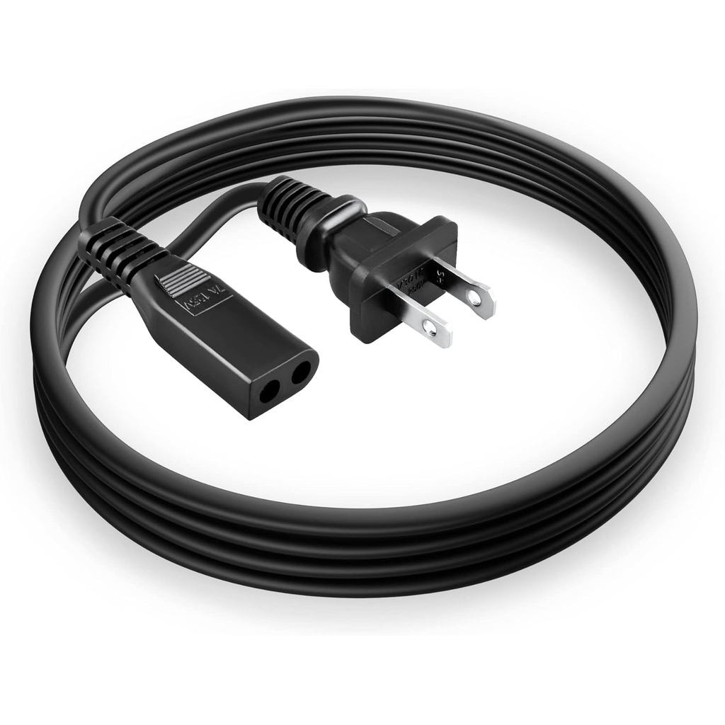 Dây nguồn SCLEA AC cho KENIC KE-01P E155176 Ổ cắm tròn phân cực 7A 125V 2 Prong