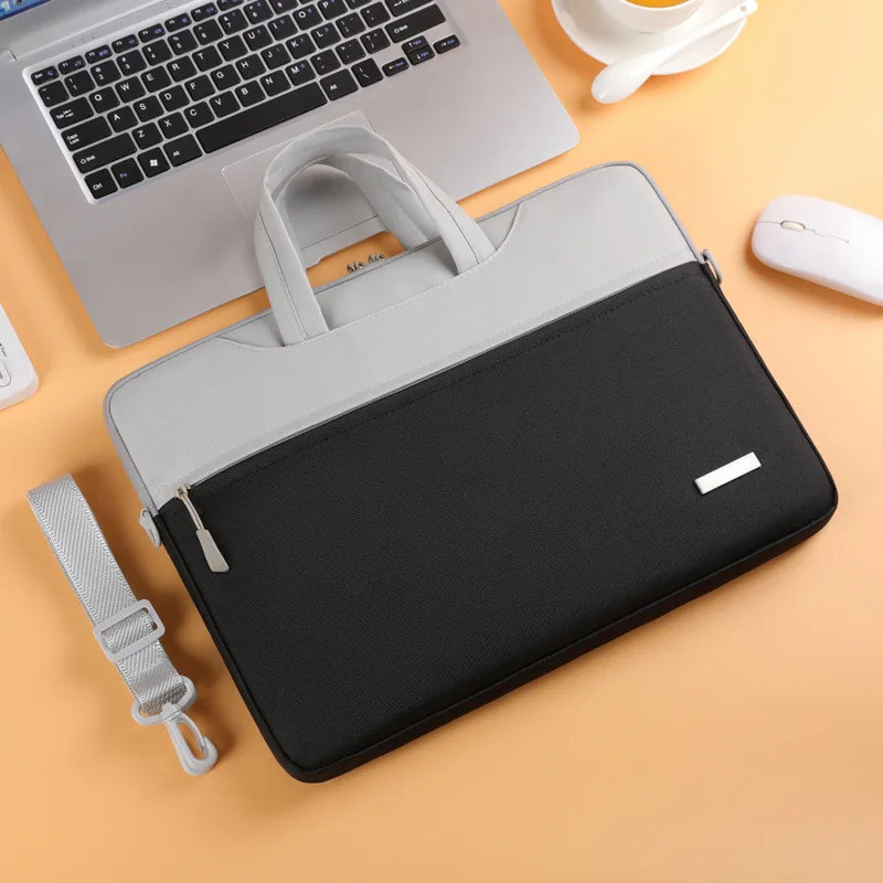 Màu Mới Va Chạm Túi Laptop Laptop Laptop Tay Laptop Laptop Cho Macbook Case 13 14 15.6 Inch Macbook 