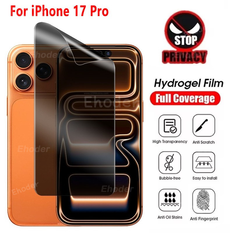 1 ~ 3 Phim Hydrogel Chống Gián Điệp Cho iPhone 17 Pro Max 17Ari 4G 5G 2025 i17 17Pro 17Promax 17 Ari