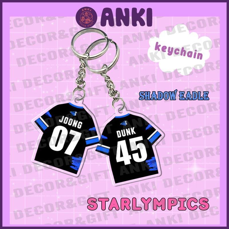 (Keychain)Móc khóa áo bóng của idol G..MM.TV, móc khóa mica sưu tầm cute, móc khóa đu idol