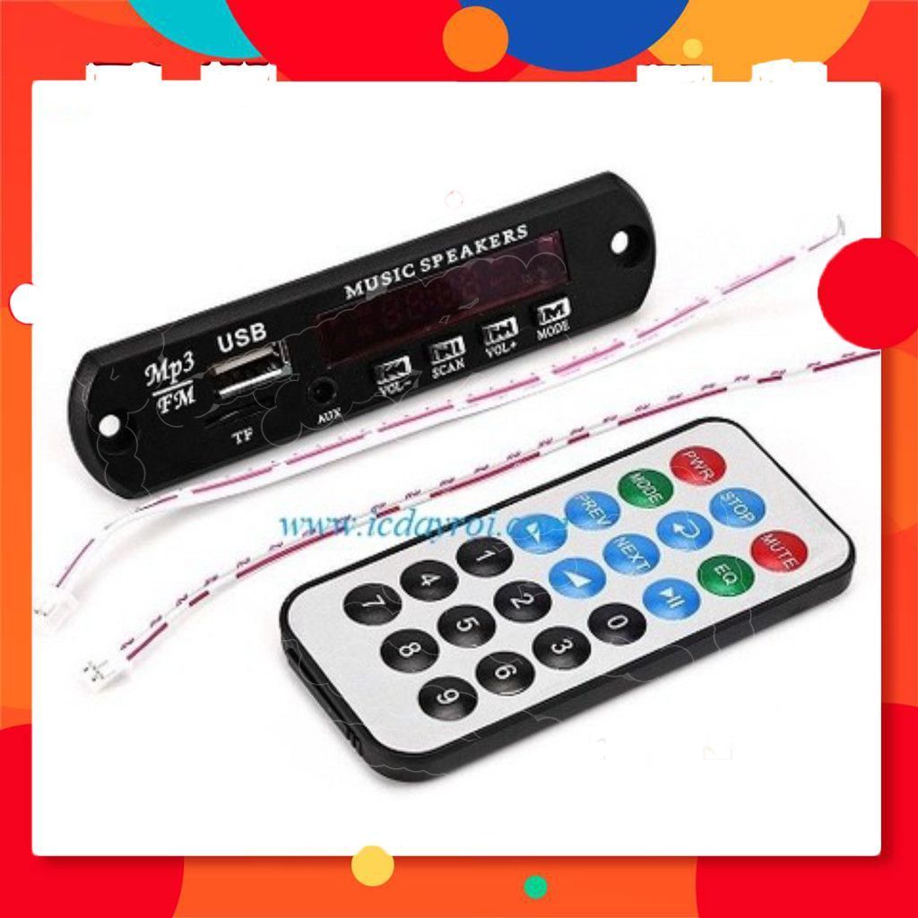 Mạch Giải Mã MP3 Bluetooth 12v Điện Tử Store99