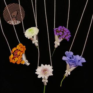 Dây Chuyền Choker Hoa Nhỏ Thời Trang Phù Hợp Làm Quà Tặng Cho Nữ