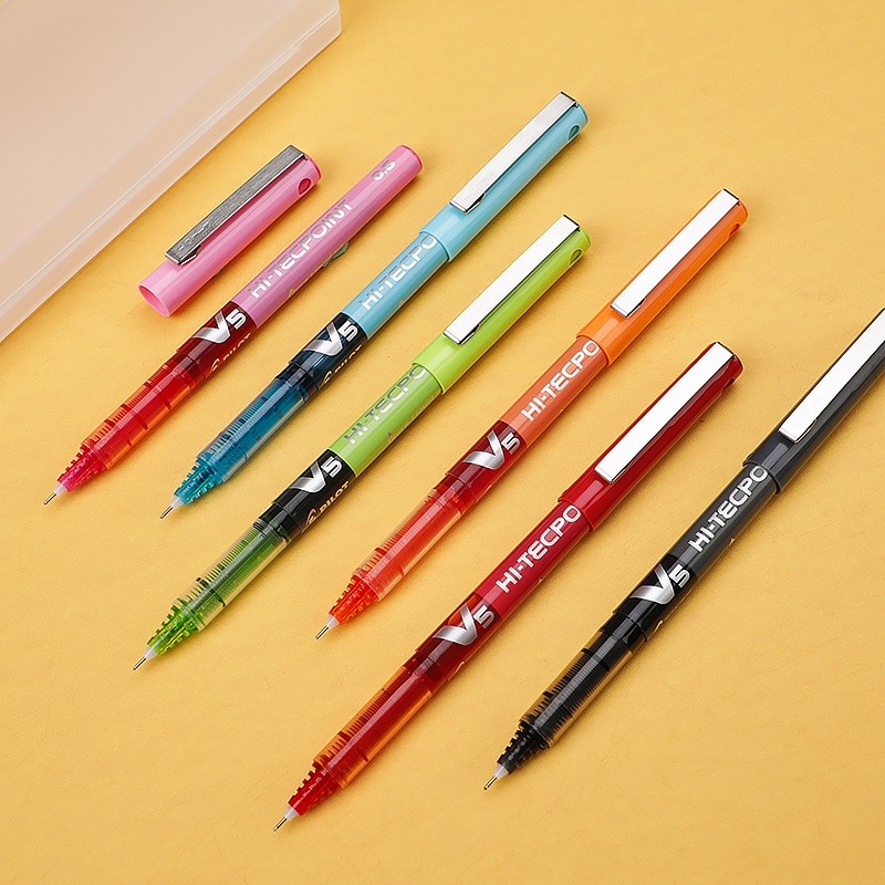 [MỚI VỀ] Bút mực nước PILOT Hi-Techpoint V5 – Mực Nước Đa Màu, Nét Mảnh, Viết Đẹp