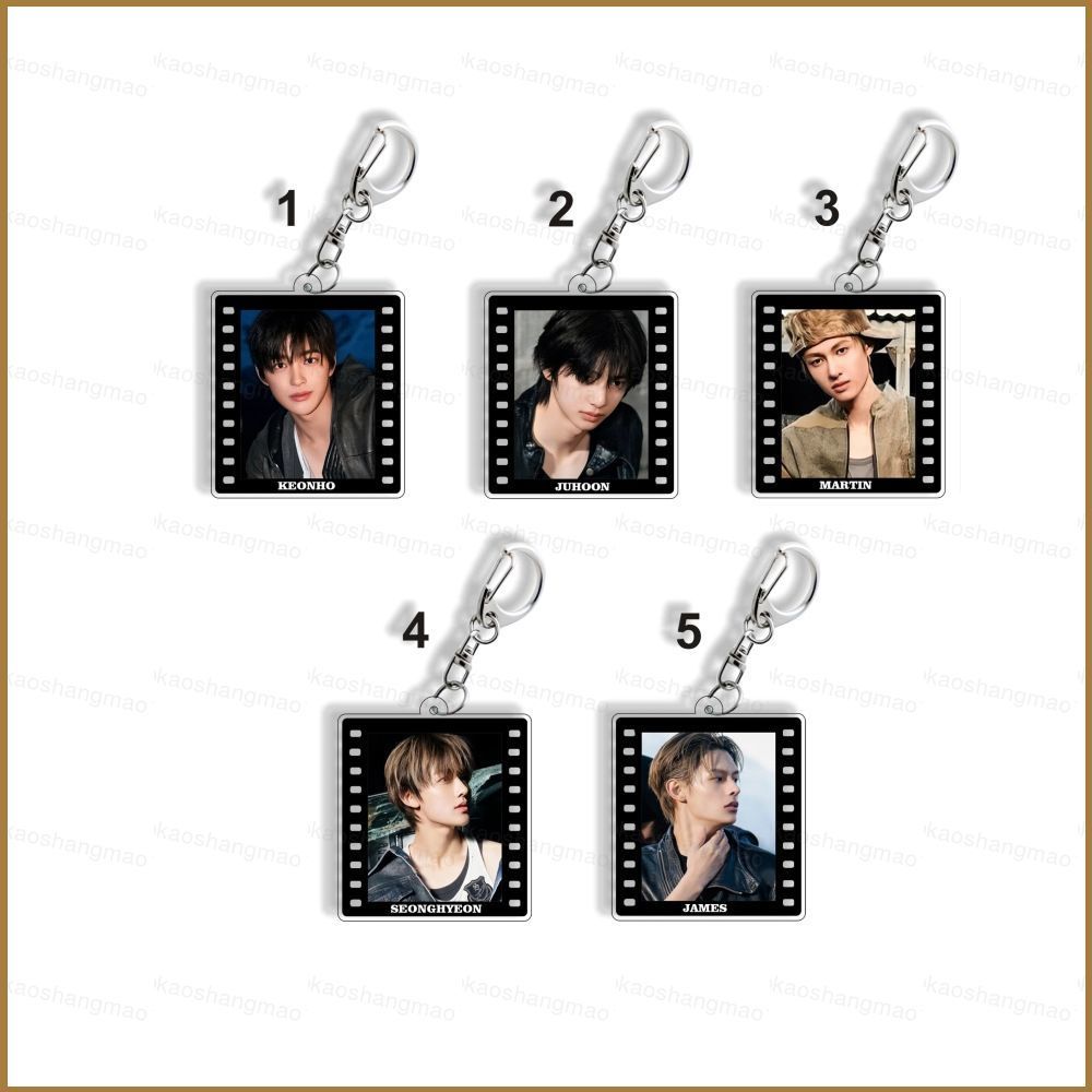 HK1 CORTIS Acrylic Móc Khóa KEONHO FaSHioN Mặt Dây Chuyền MARTIN JUHOON Túi Phụ Kiện Ngôi Sao Ngoại 