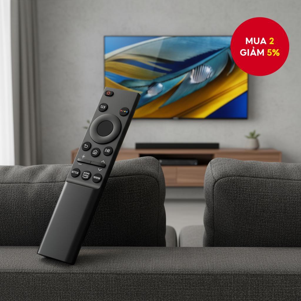 Điều khiển từ xa BN59-01358D cho TV Samsung Smart LED LCD 2021 UA55AU AU7000