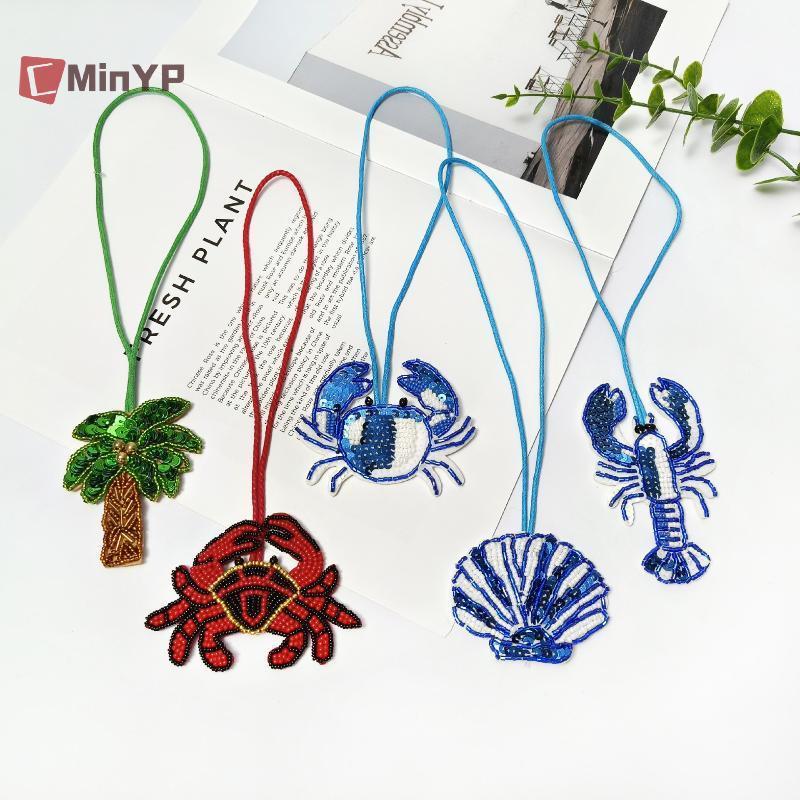 CMinYP Hạt Cây Dừa Cua - Phụ Kiện Mặt Dây Treo & Miếng Dán Túi