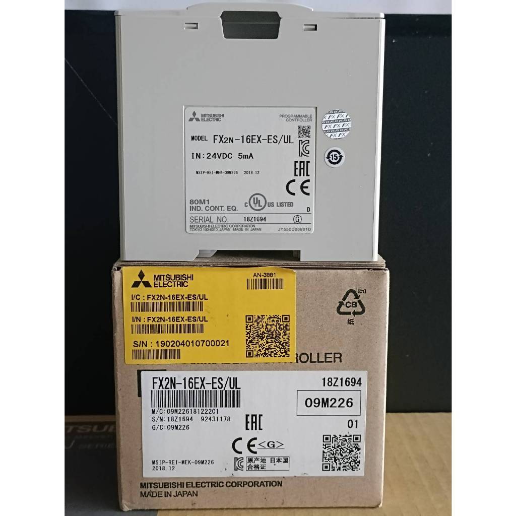 PLC Mitsubishi: FX2N-16EX-ES/ul Hoàn Toàn Mới (Hàng Order)