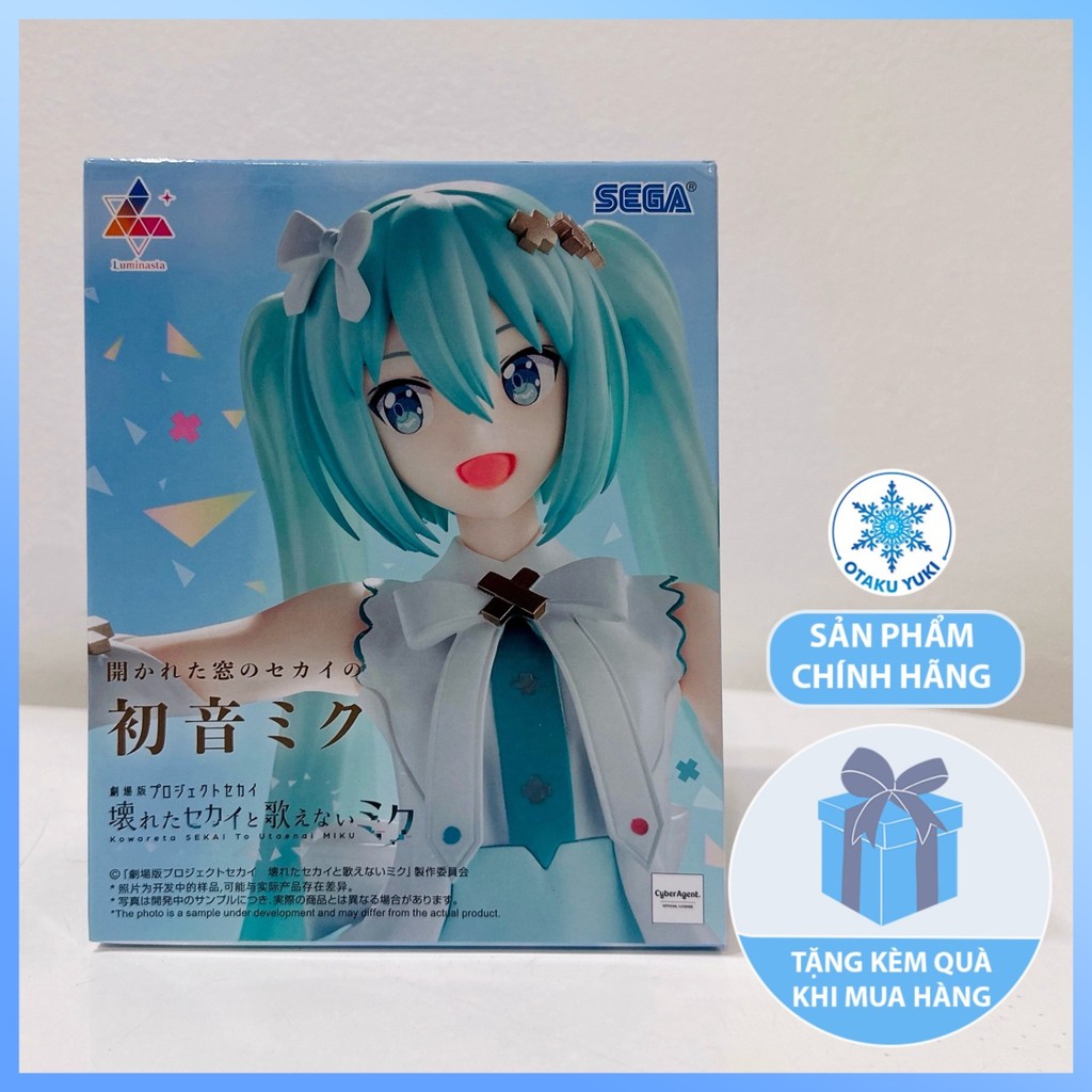 Mô Hình Hatsune Miku Unshuttered SEKAI Ver - Colorful Stage - Luminasta Figure Chính Hãng (SEGA)