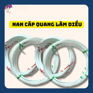 Nan Cáp Quang, Nhựa Cáp Quang Làm Diều Đủ Size Combo 5m, 10m Từ 1 li Đến 4 Li Siêu Bền, Siêu Bóng LONGCHIM AMIZIN